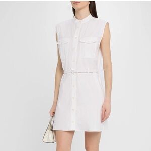Frame White Mini Dress